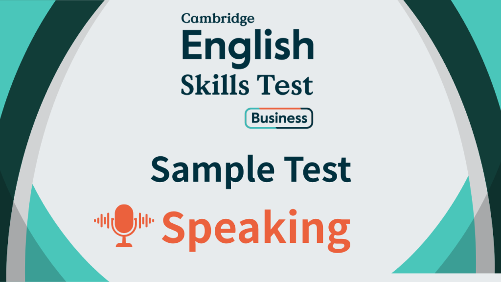デモテスト（Speaking）