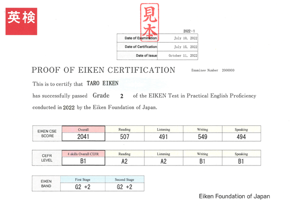 英検 | 公益財団法人 日本英語検定協会